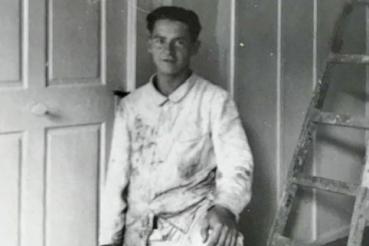 Alfons Sutter, Jungmaler 1935, Gründer des Geschäfts