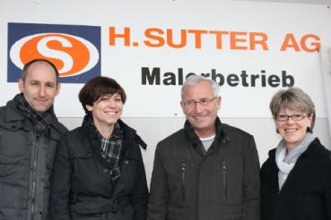 Übernahme der H. Sutter AG Malerbetriebe durch Esther und Markus Rissi 2011